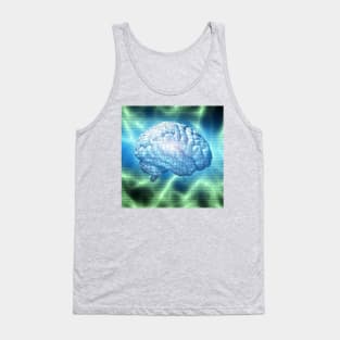 Electronic Brain Design Tank Top